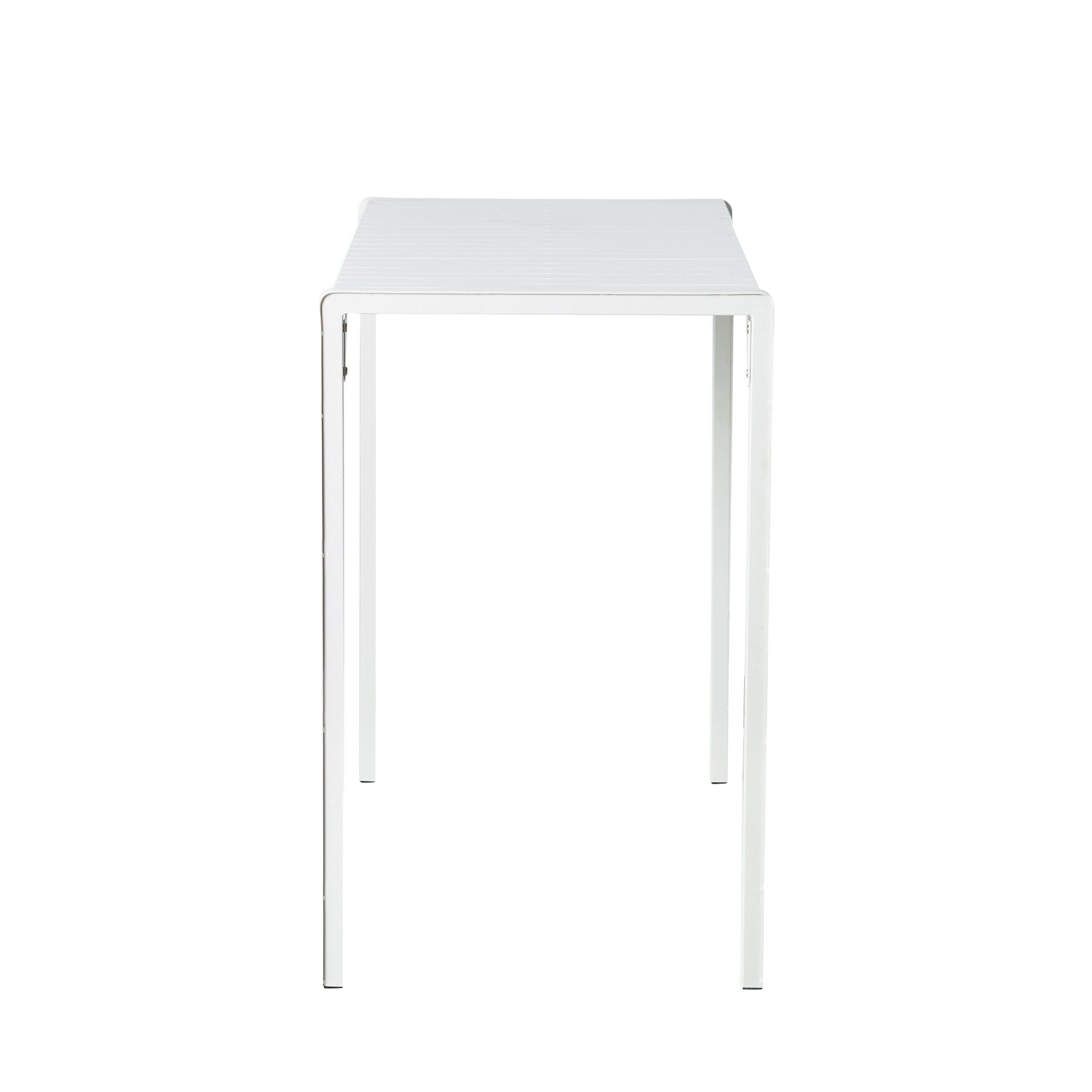 Kace Outdoor Bar Table White 140cm