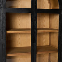 Serene Curved Two Door Display Cabinet