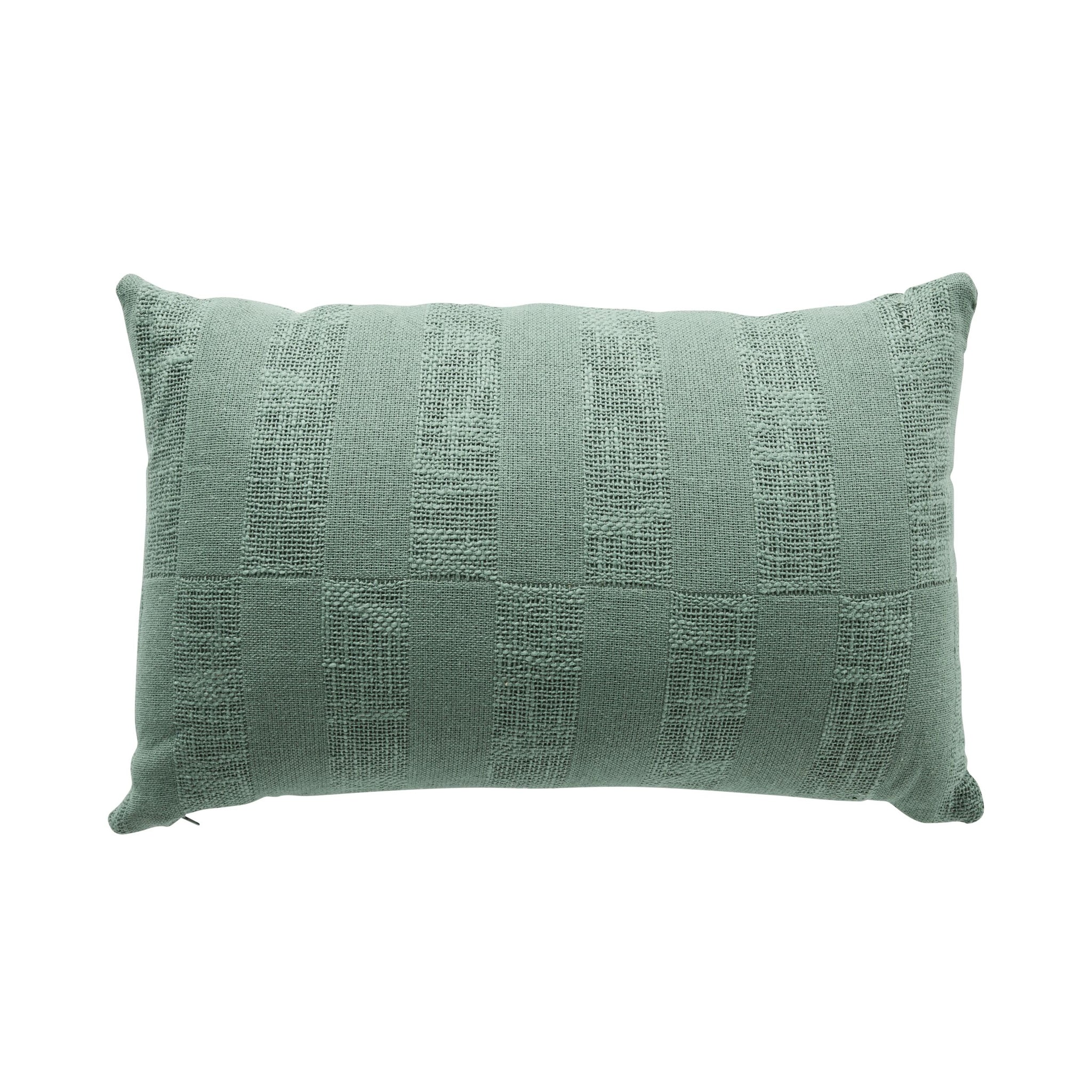 Gene Jacquard Cushion Bottle Green 40x60cm