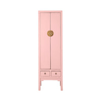 Sansha Narrow Wedding Cabinet Blush Pink