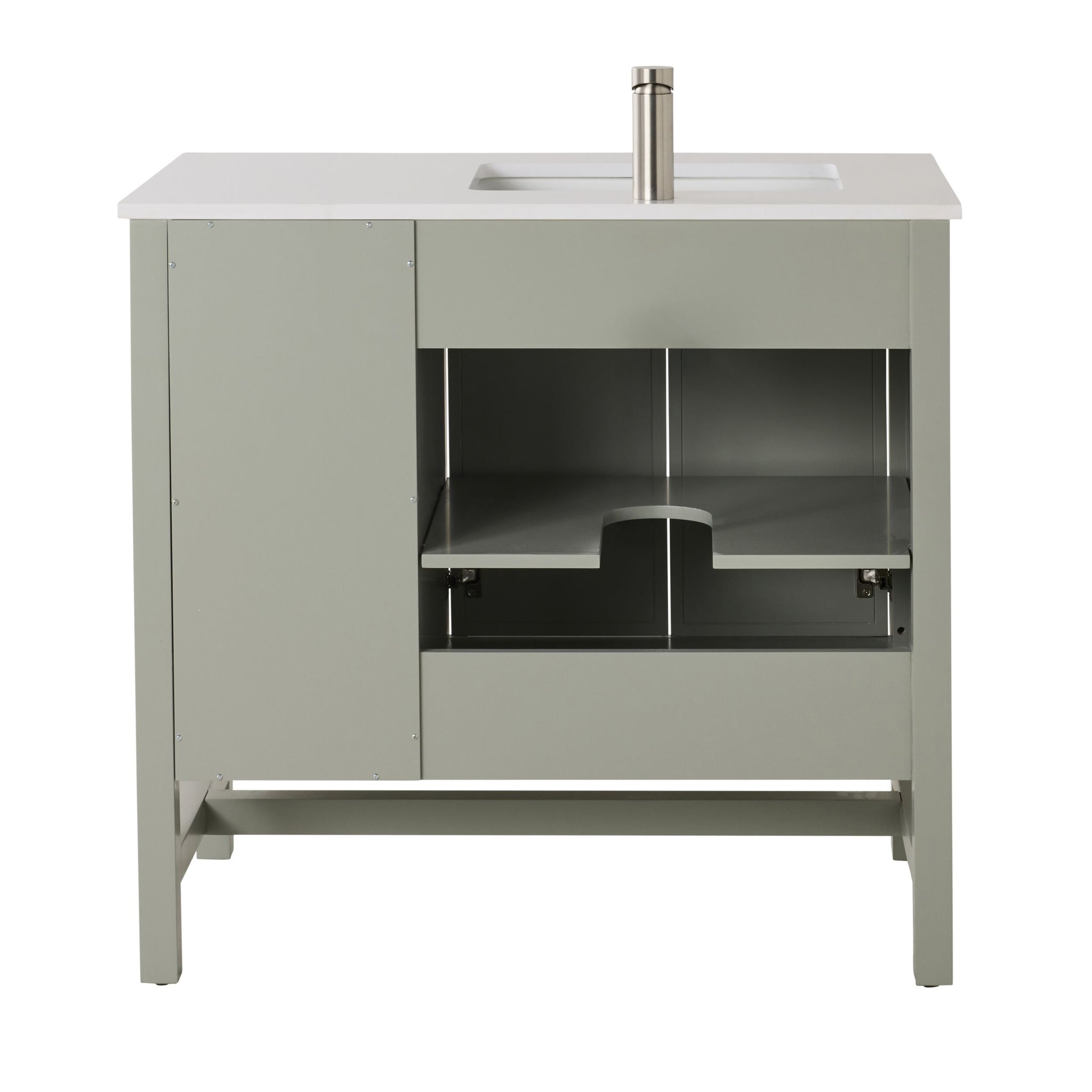 Liam Single Vanity Evergreen Fog 940mm