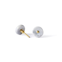 Ara Grey Pin Detail Round Knob 4cm