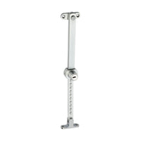 1677 Casement Stay Stainless Steel Telescopic Locking Satin Chrome L200-295mm