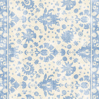 Prairie Silky Soft Washable Doormat Sapphire 60x90cm