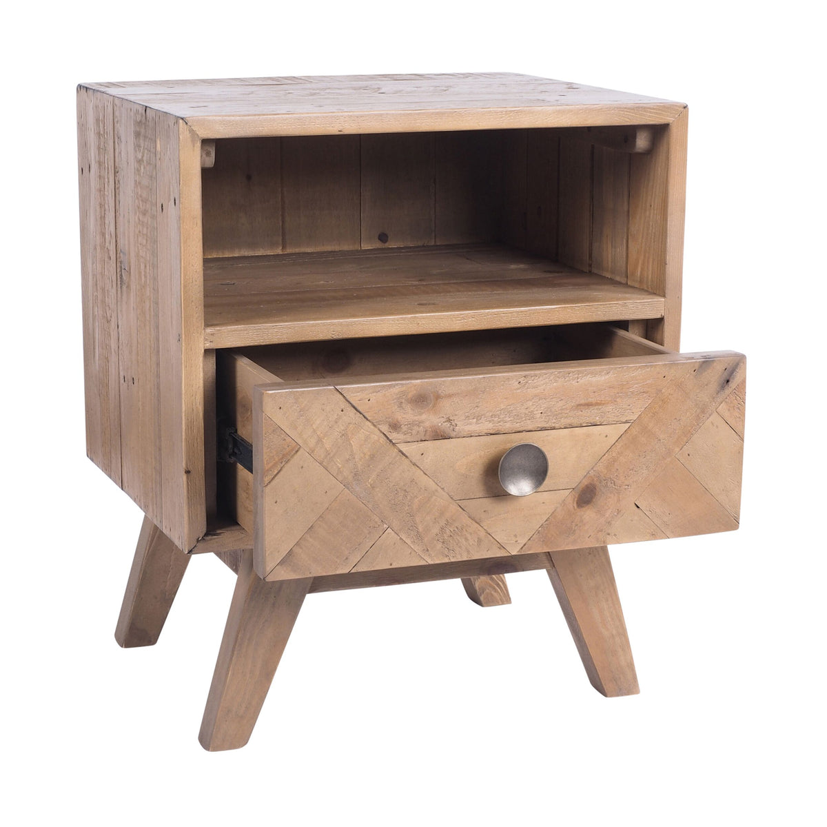 Dawson Reclaimed Timber Bedside Table – Early Settler AU
