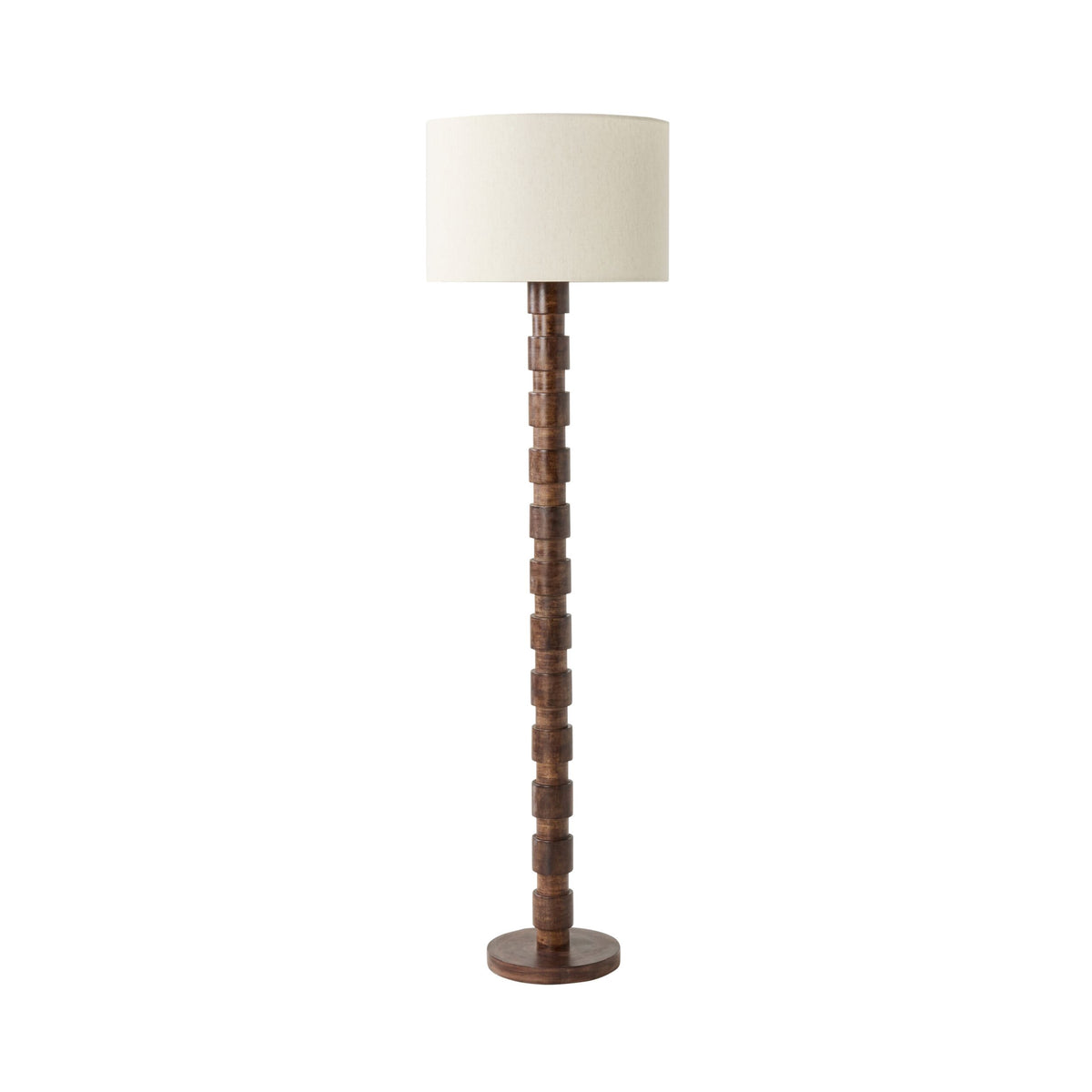 Sabela Wooden Floor Lamp 162cm