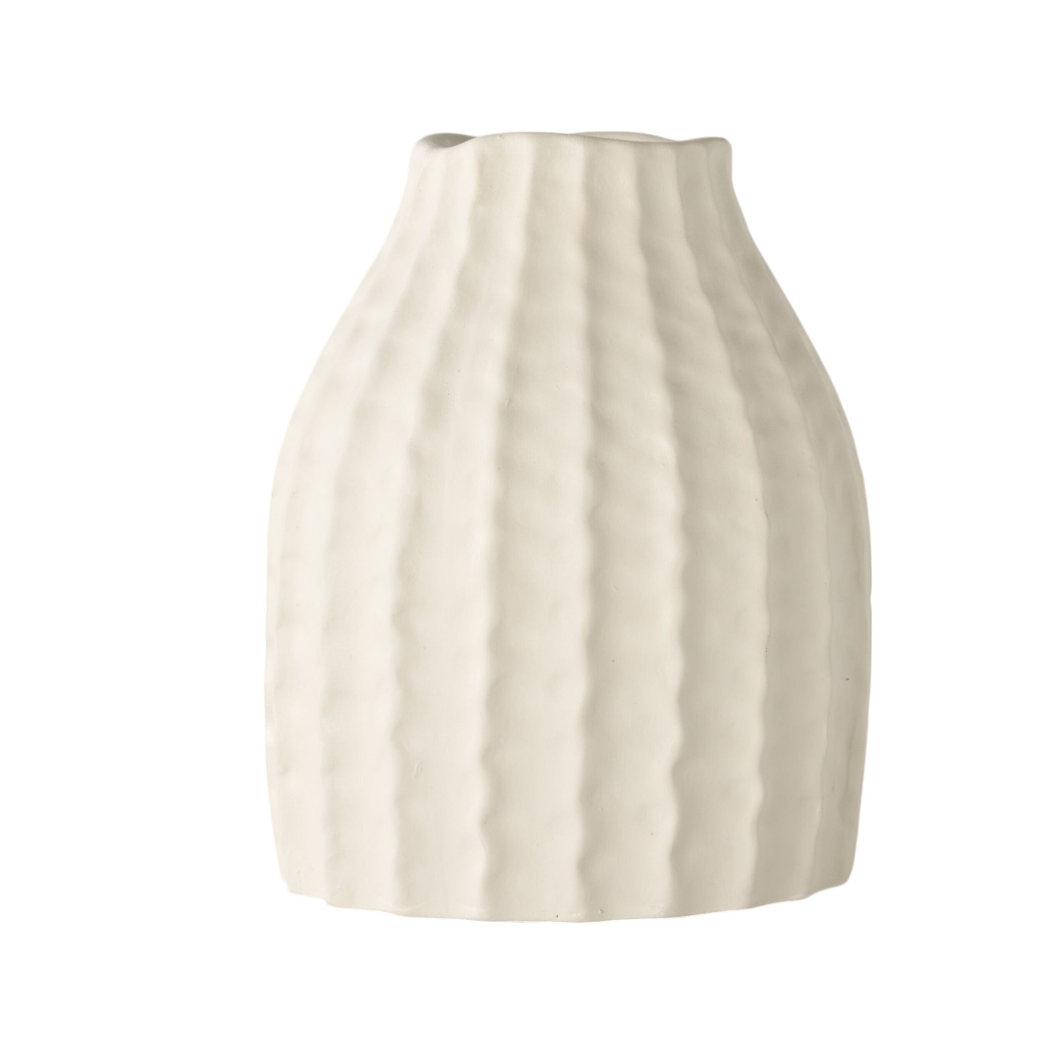 Coral Ripple Vase