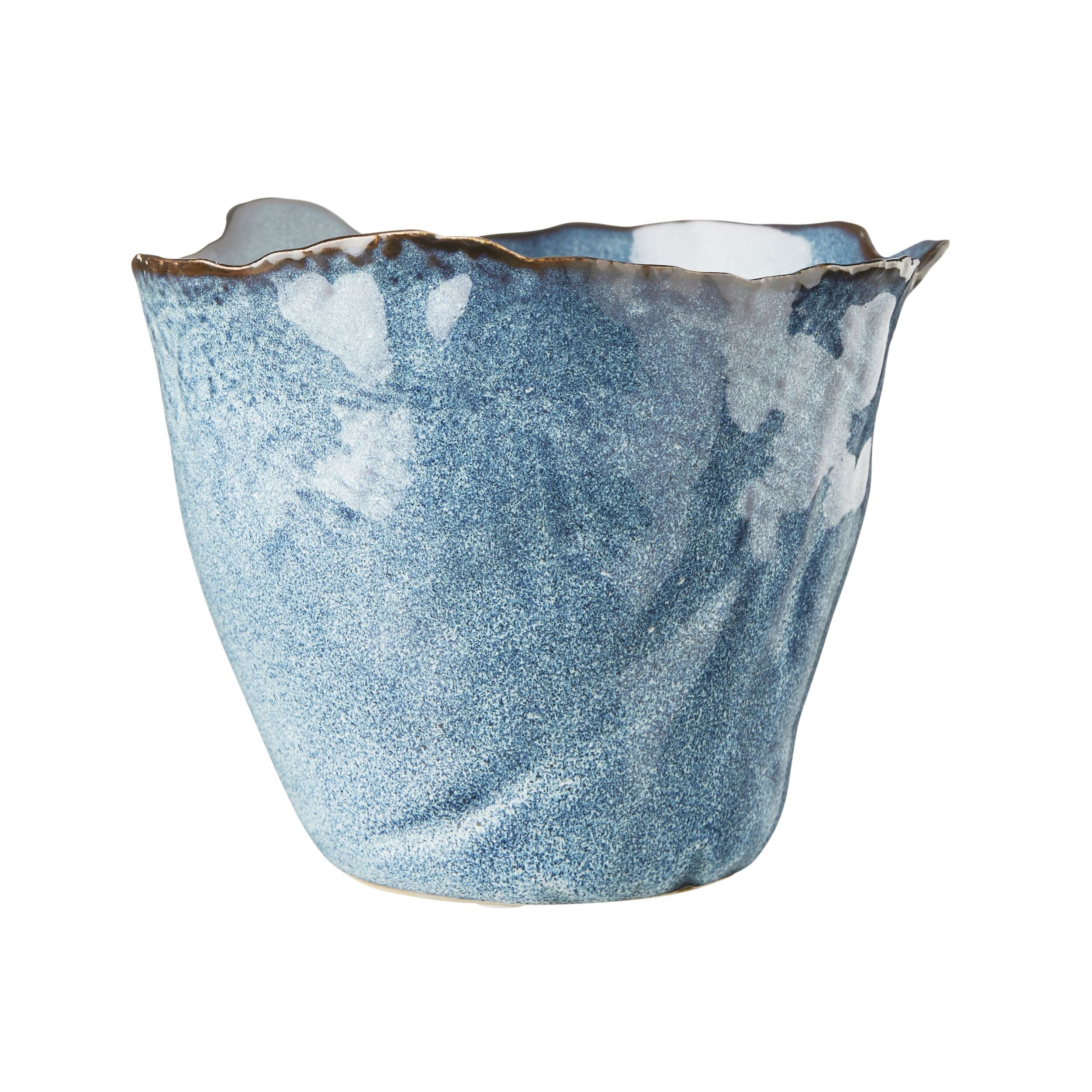 Floriana Organic Bowl Ocean 15x15x12cm