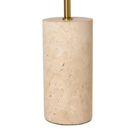 Elroy Travertine Floor Lamp 151cm