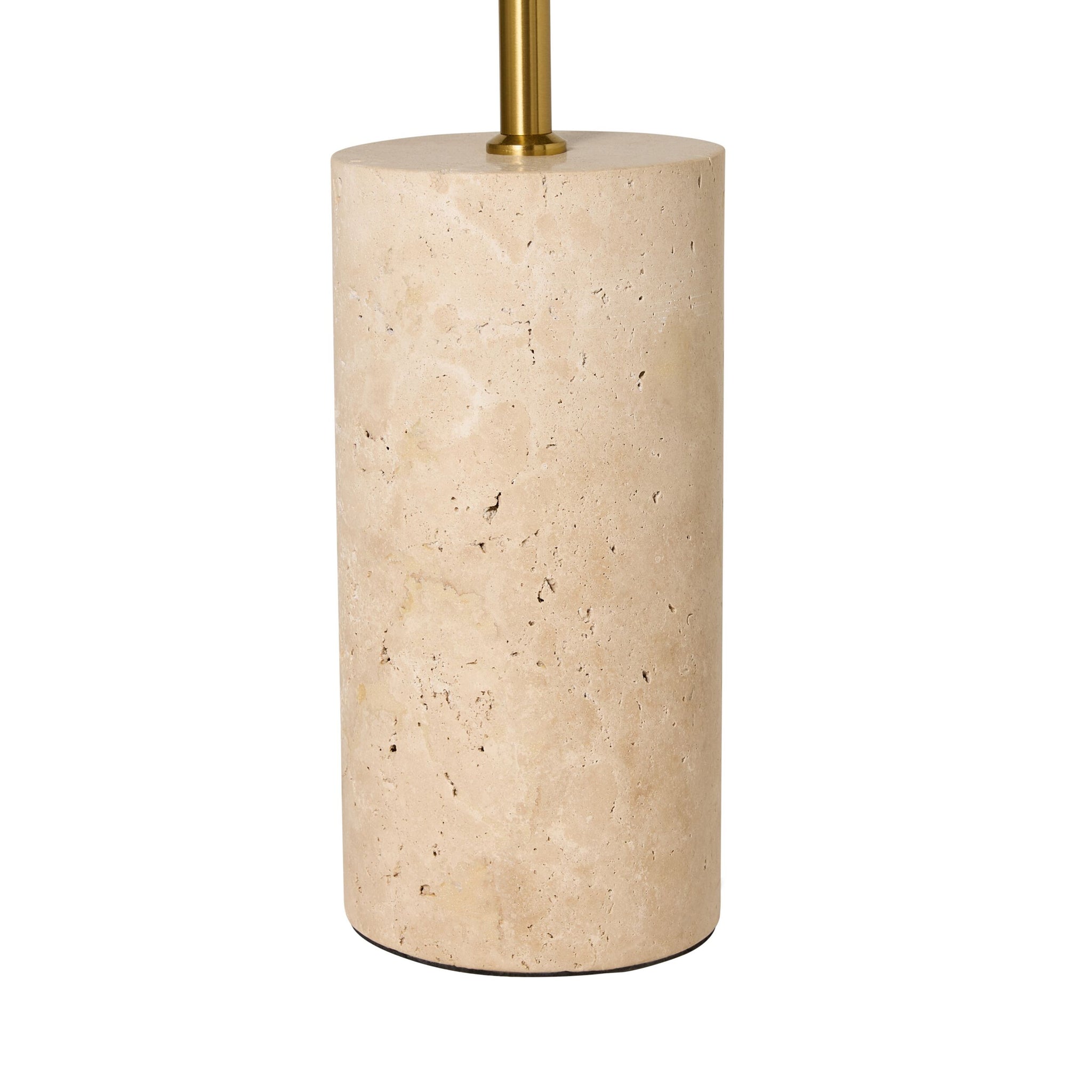 Elroy Travertine Floor Lamp 151cm