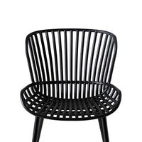 Lini Outdoor Dining Chair Black