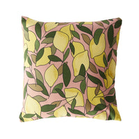 Aruba Pink Lemon Cushion 50x50cm