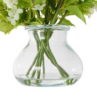 Floriana White Lilac Vase