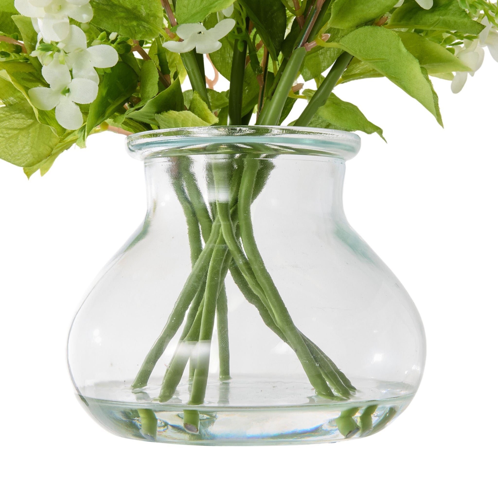 Floriana White Lilac Vase