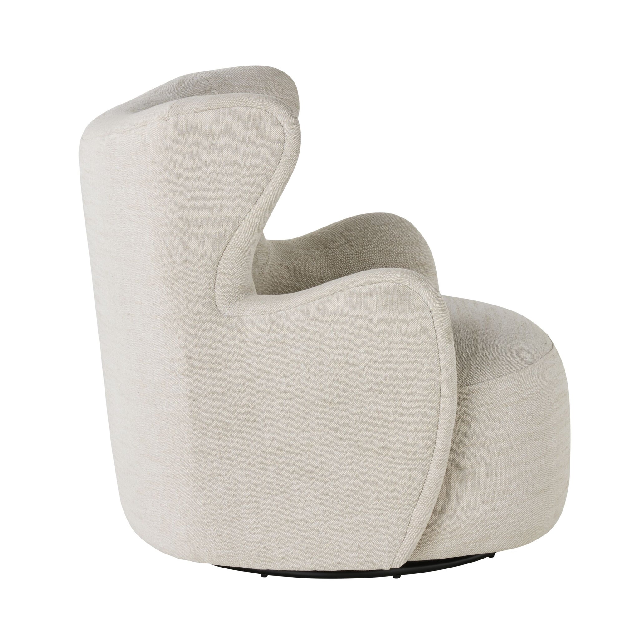 Mara Swivel Chair Natural Weave