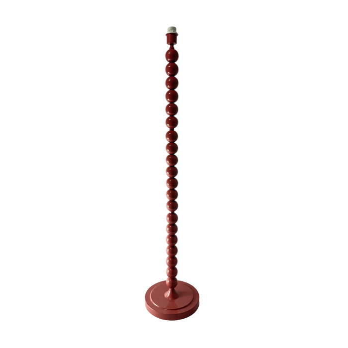 Carousel Metal Floor Lamp Base Red 129cm