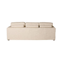 Slouch 3 Seater Sofa Natural Weave