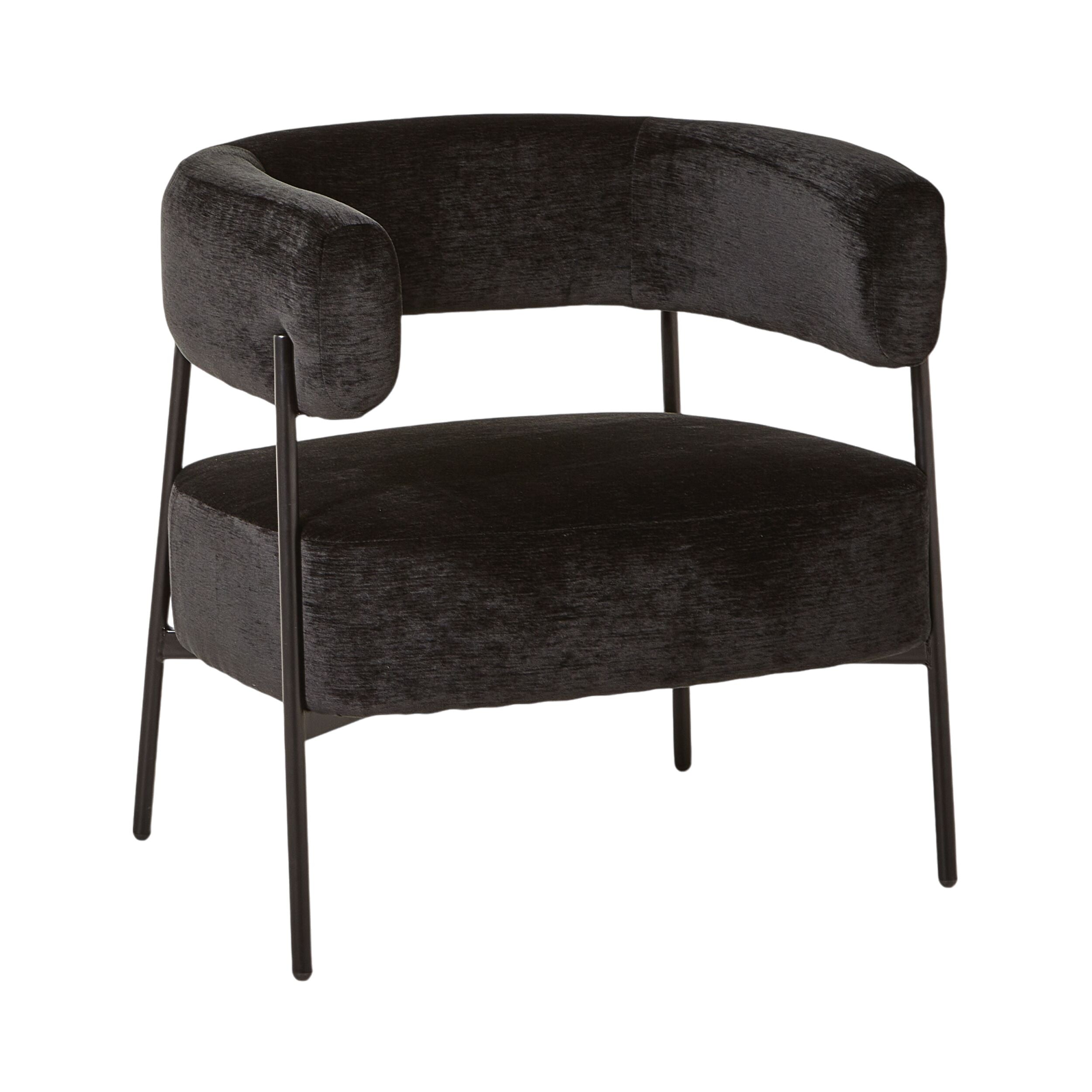 Hudson Occasional Chair Cascade Ebony