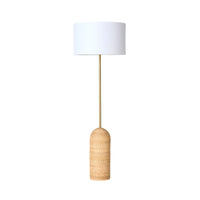 Mya Rattan Floor Lamp 150cm