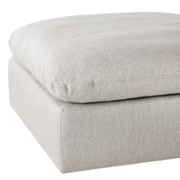 Darcie Ottoman Amalfi Silver