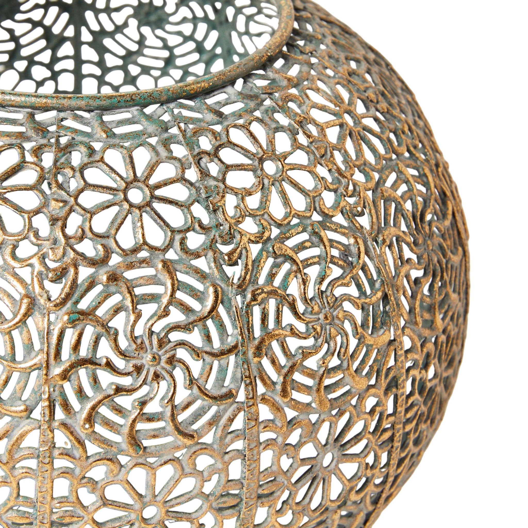 Liya Metal Lantern 20x20x14cm