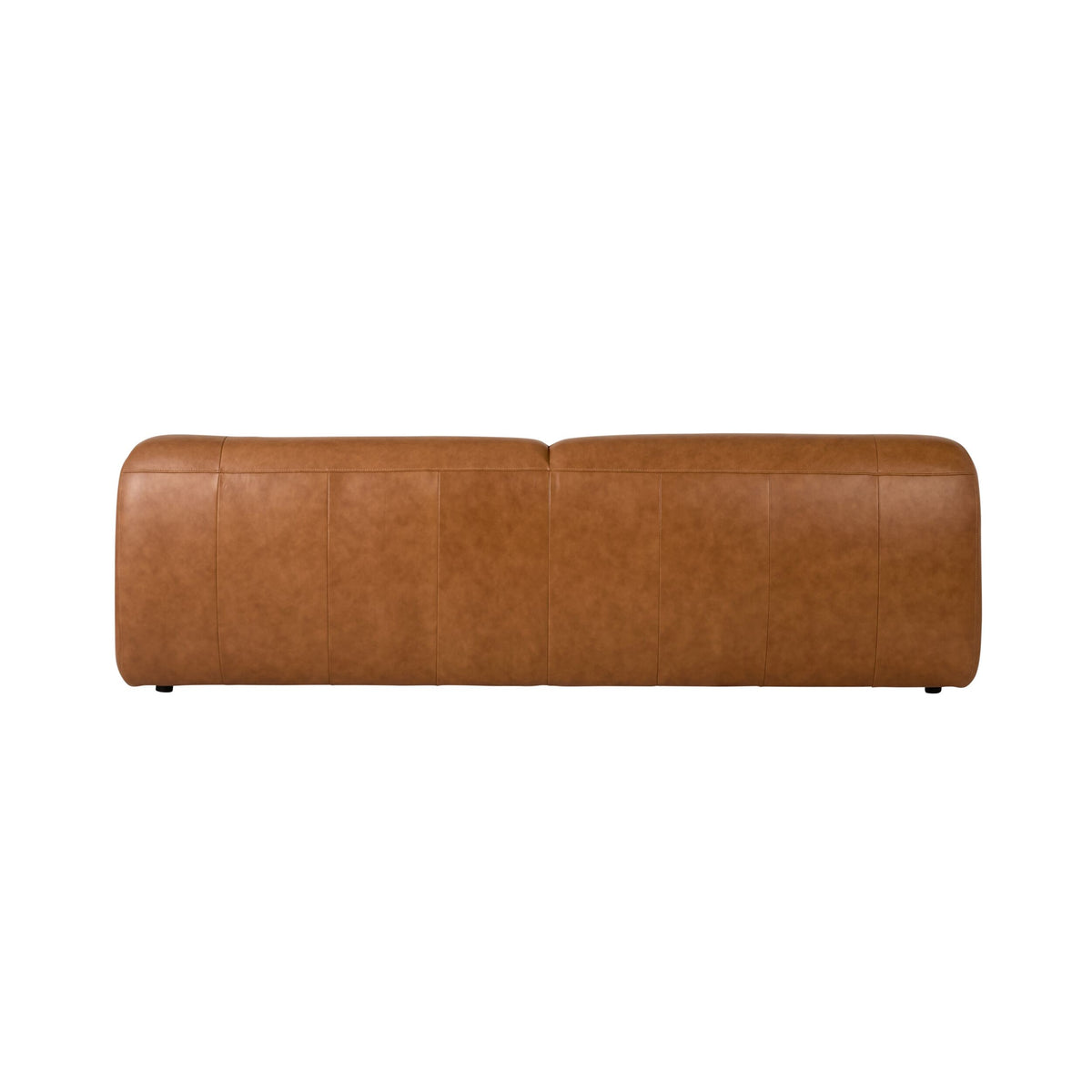 Alexis 3 Seater Leather Sofa Dakota Saddle