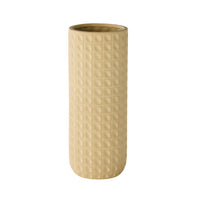 Indent Grid Tall Vase