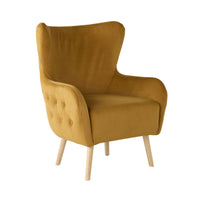 Amira Occasional Chair Velvet Gold