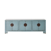 Sansha 6 Door TV Unit Dove Grey