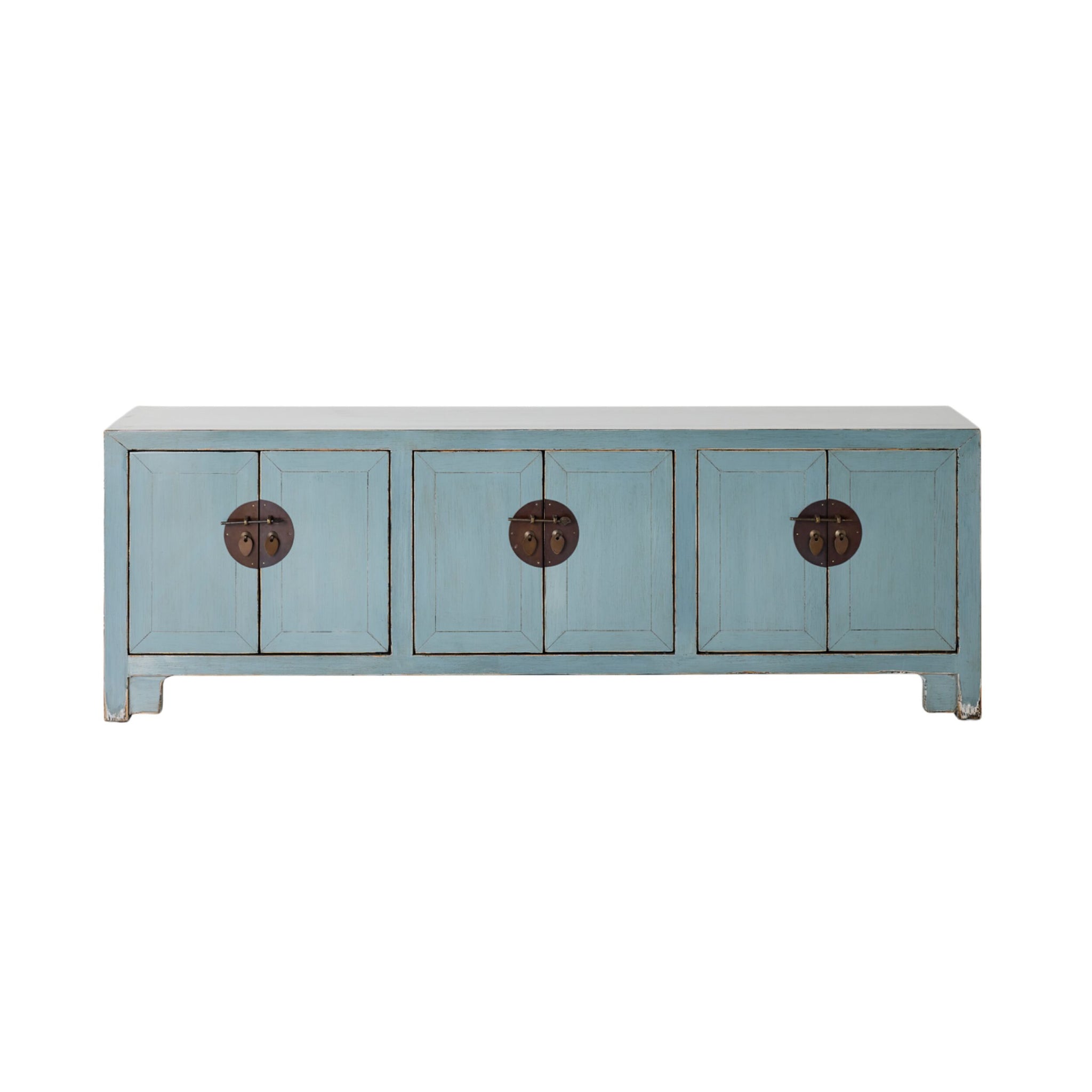 Sansha 6 Door TV Unit Dove Grey