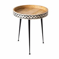 Indali Bone Inlay Side Table
