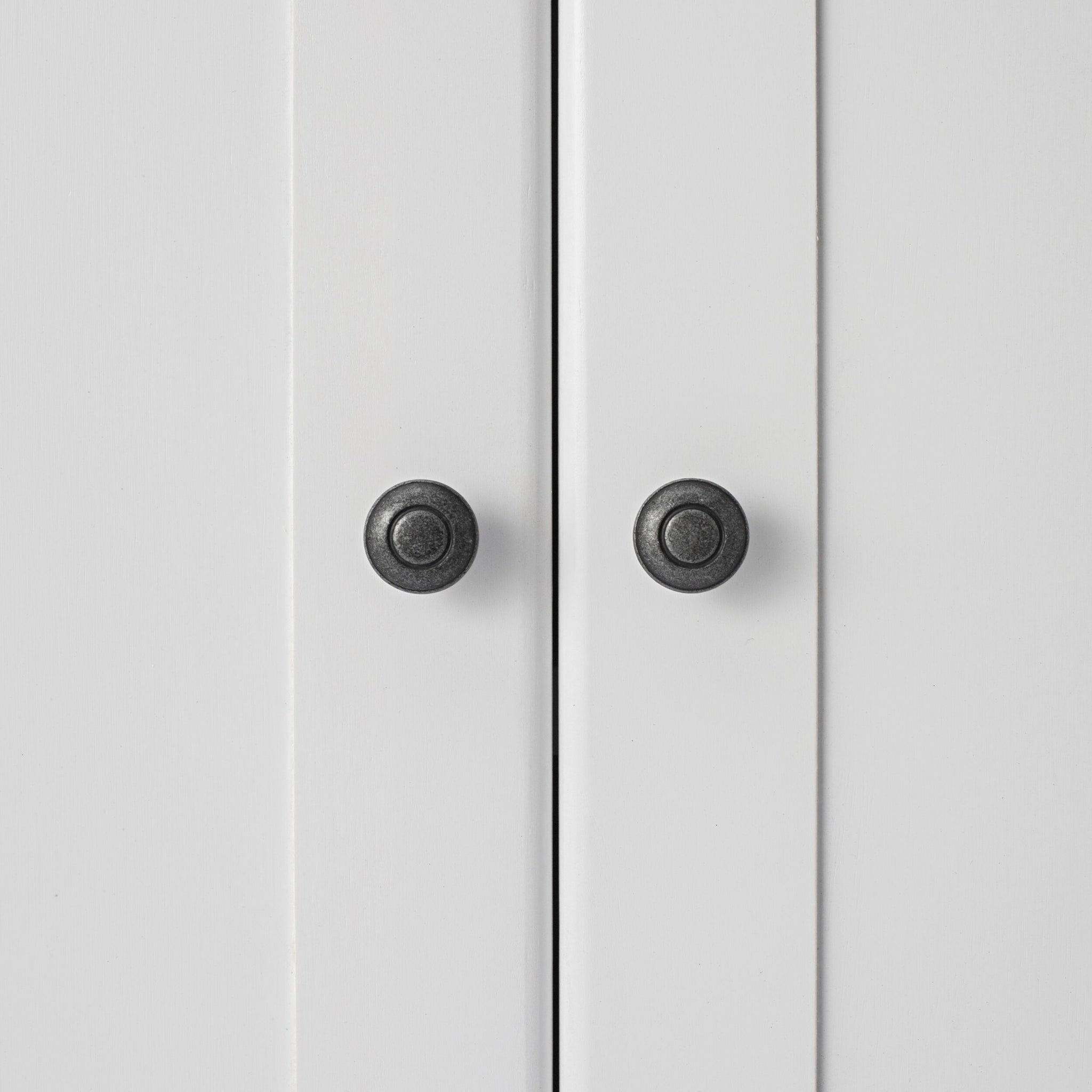 Armand 2 Door Library Shelving Unit 124 x 240cm White