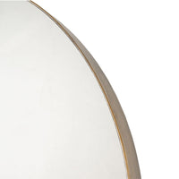 Portsea Metal Round Mirror 80cm