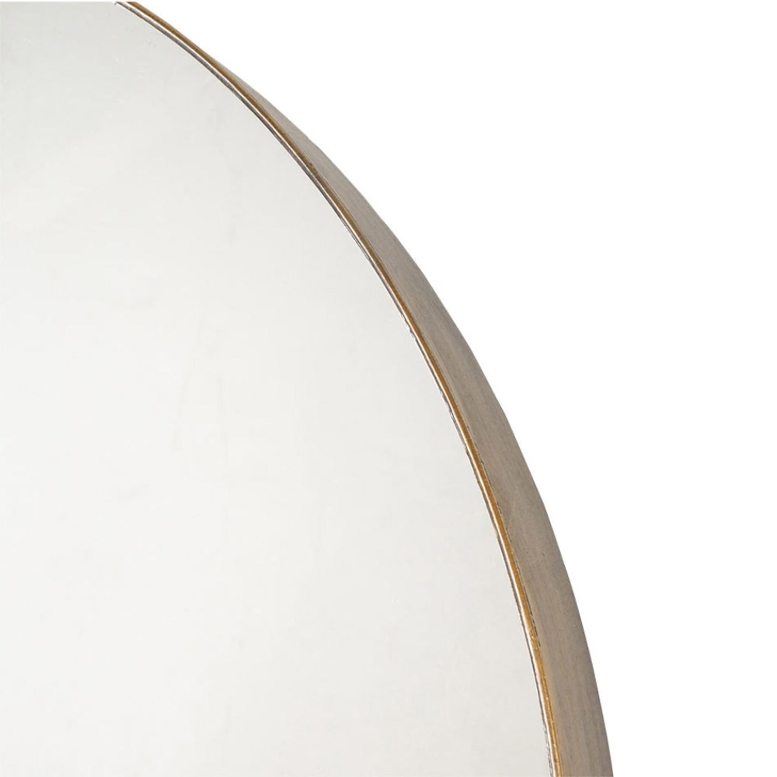 Portsea Metal Round Mirror 80cm