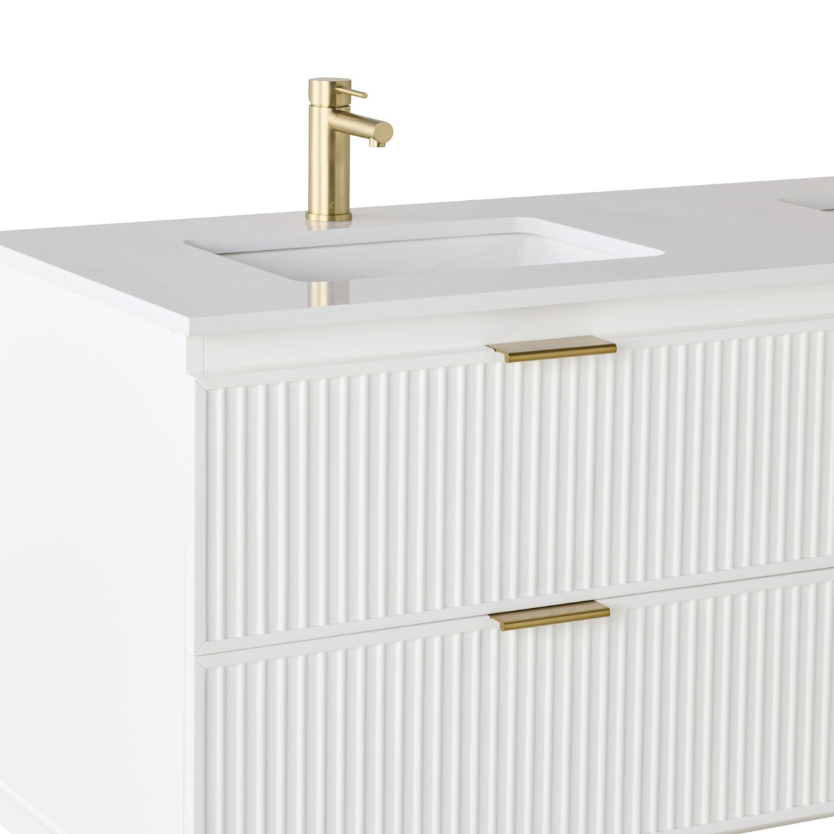 Lennox Double Vanity White 1550mm