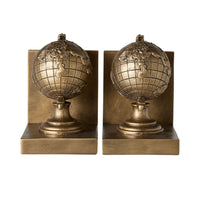 Darwin Globe Bookends