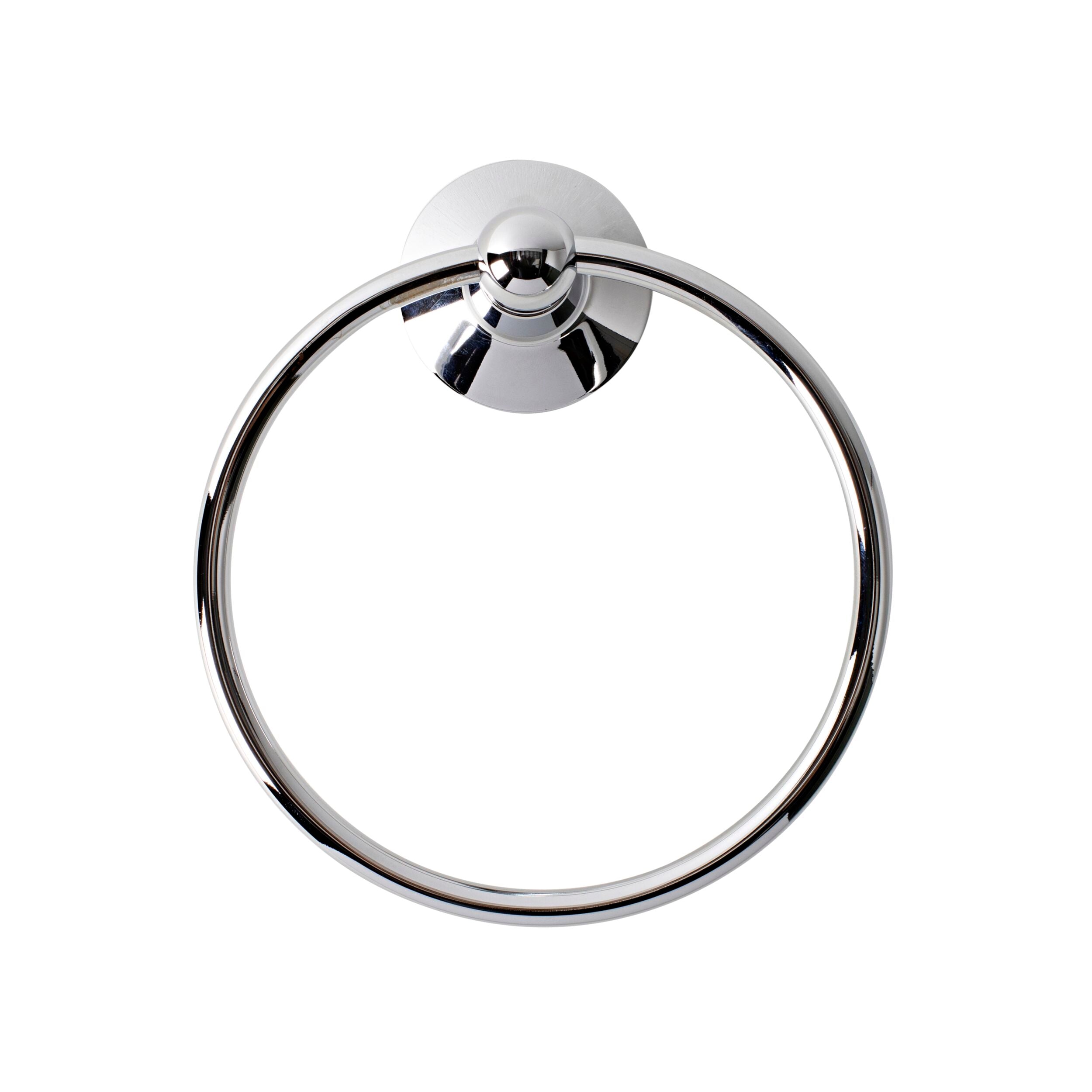 Oxford Guest Towel Ring Chrome