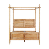 Hampton Mango Wood Queen Canopy Bed