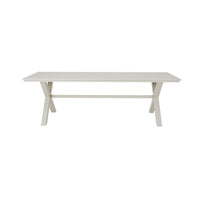 Blake Aluminium Dining Table 240cm Taupe