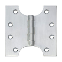 2780 Hinge Parliament Satin Chrome H100xW100mm