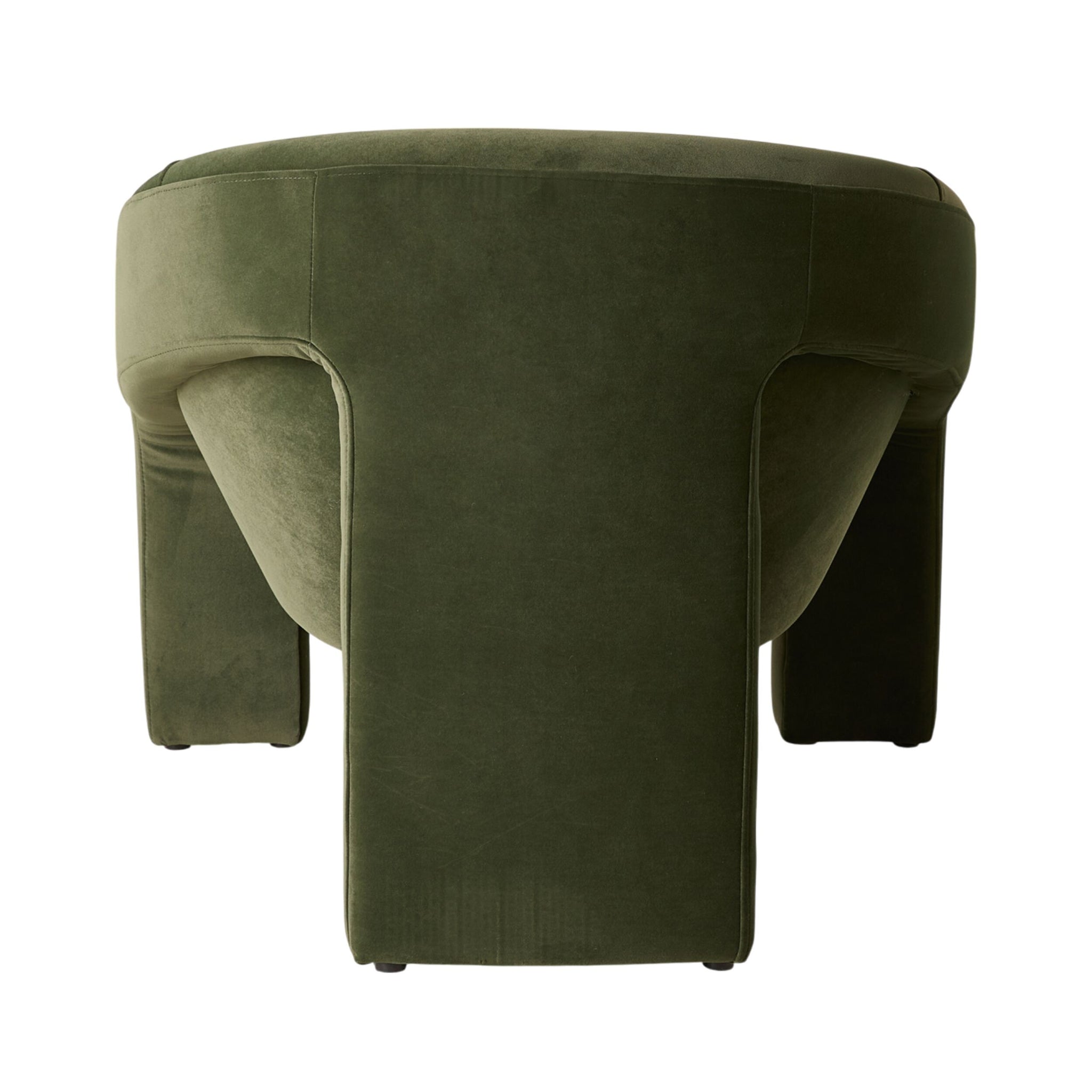 Luka Occasional Chair Velvet Eucalyptus Green