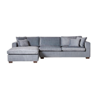 Portsea 4 Seater LHS Chaise Aura Storm