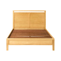 Avalon Queen Bed Light Oak