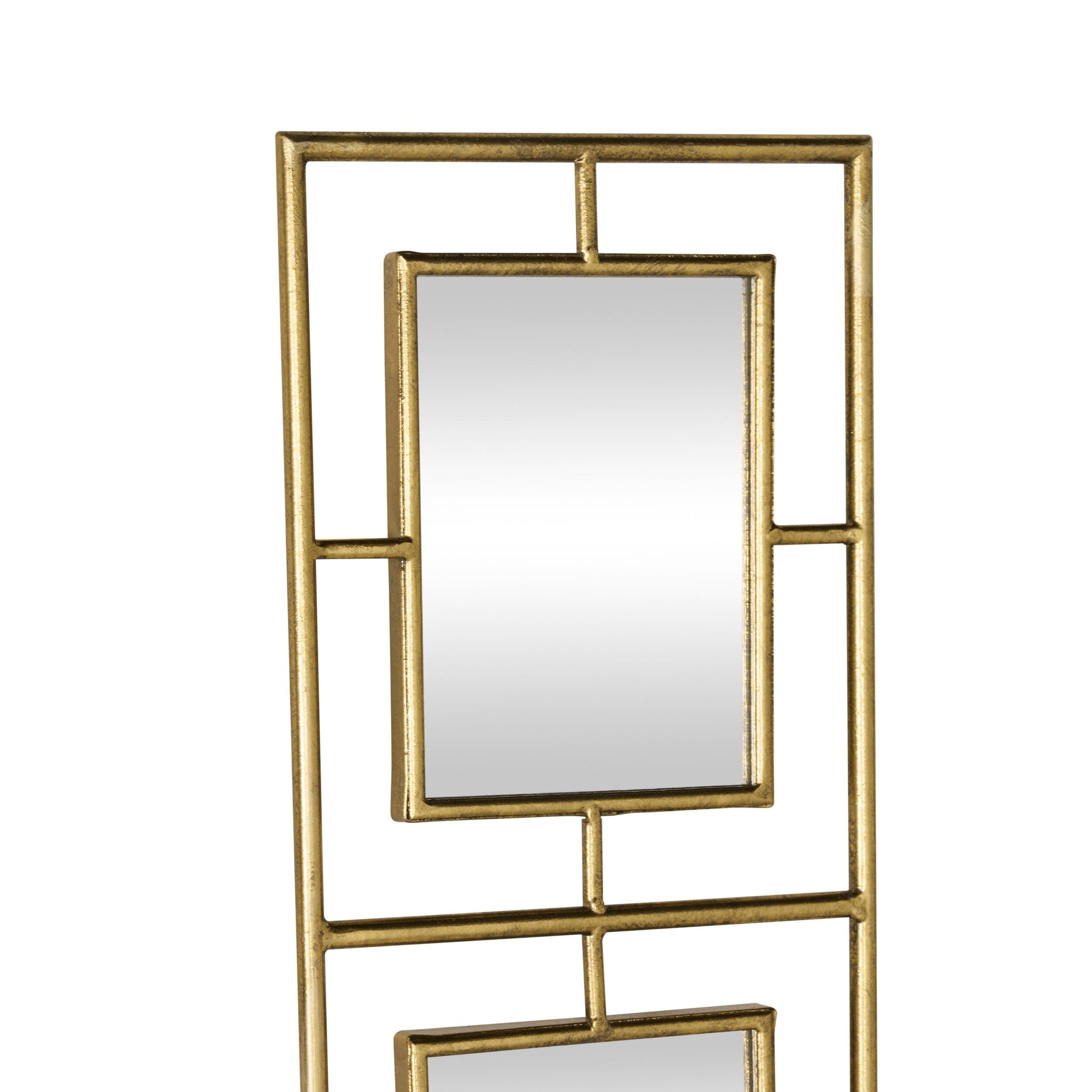 Mulholland Long Grid Mirror