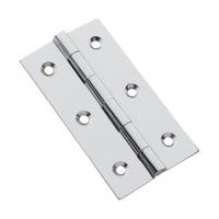 3114 Cabinet Hinge Fixed Pin Chrome Plated H76xW41mm