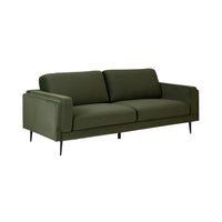 Irvine 3 Seater Sofa Velvet Eucalyptus