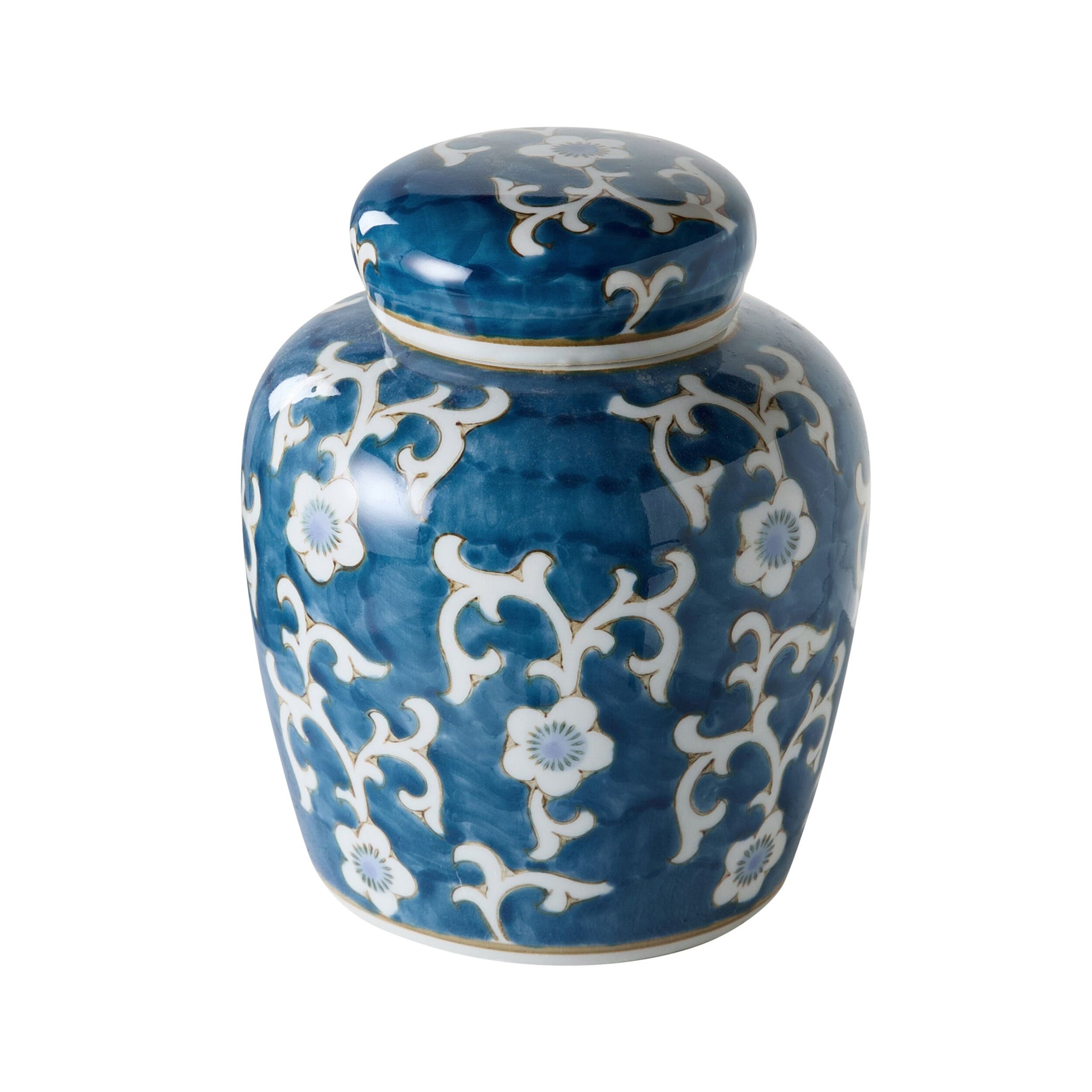 Celadon Alyssum Vine Jar Medium