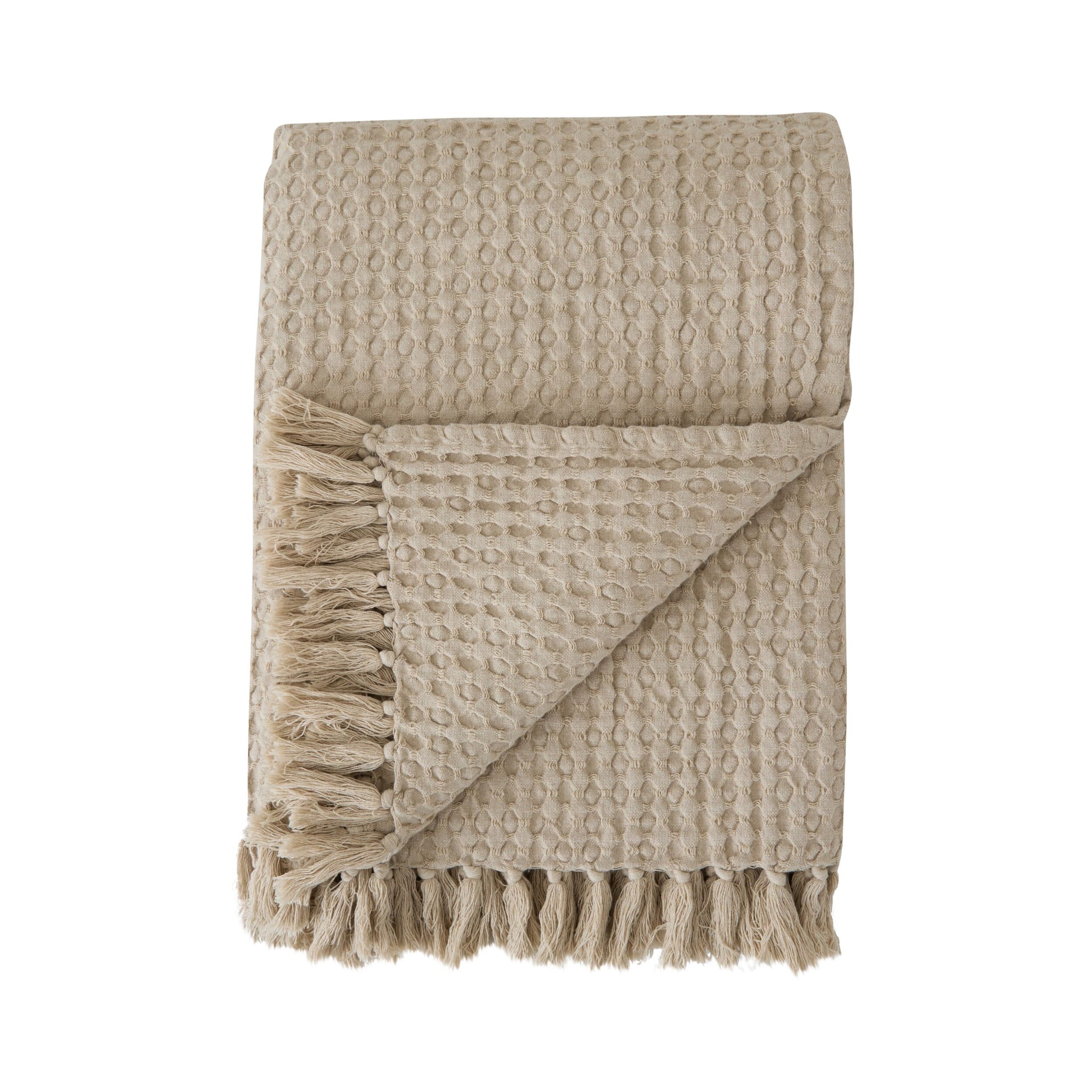 Whisper Waffle Throw Natural