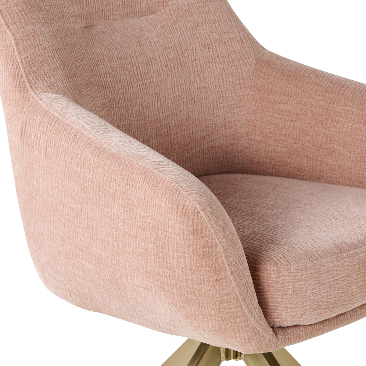 Gracie Desk Chair Rose