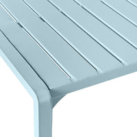 Kace Outdoor Bar Table 140cm Blue Haze